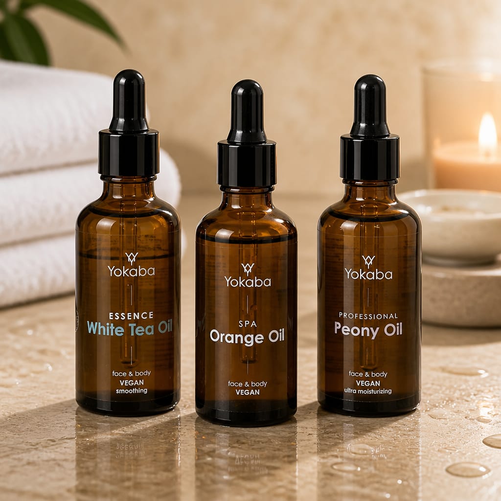 Huiles Yokaba trio – huiles de massage facial sensorielle The Brow Bar
